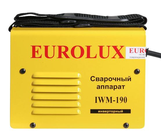 Сварочный аппарат инверторный IWM190 Eurolux | 65/27 РЕСАНТА Huter