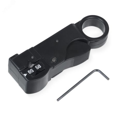 Инструмент для зачистки коаксиального кабеля RG-58,59,62 - HT-312B Cabeus 7820c