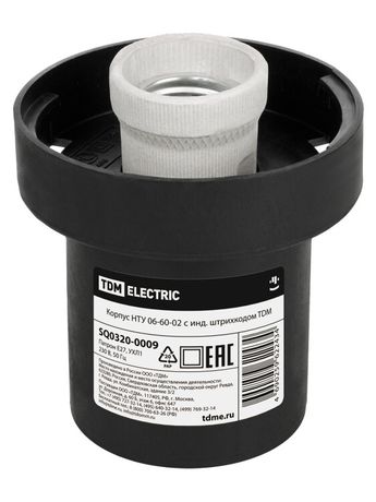 Корпус НТУ 06-60-02 с инд. штрихкодом | SQ0320-0009 TDM