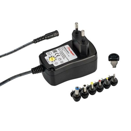 Блок питания ARDV-12-ADJ (3-12V, 1A, 12W) (Arlight, Адаптер) | 023247 Arlight