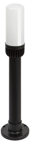 Садово-парковый светильник НТУ 01-60-011 Поллар напольный черный IP54 Е27 max60Вт h640мм - Б0057490 ЭРА