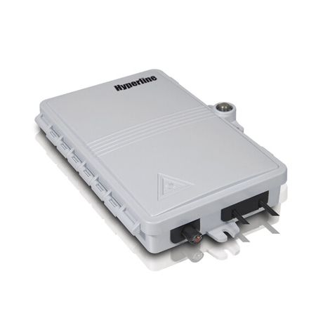 Бокс оптический FO-WBI-2A-GY настенный 2 порта (SC duplex LC) без пигтейлов и проходных адаптеров IP65 102 х 167 31мм сер. Hyperline 358583