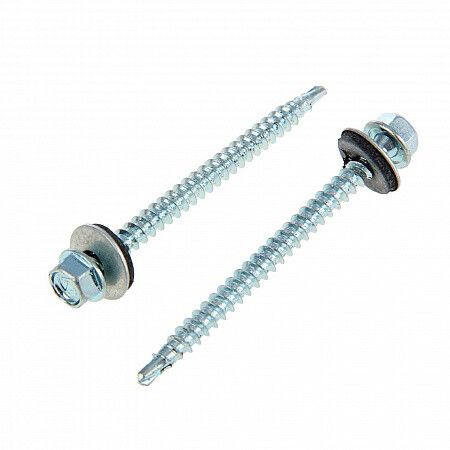 Саморез кровельный 4.8х65 с буром оцинк. (коробка) (уп.5кг) Tech-Krep/Zitar 144784