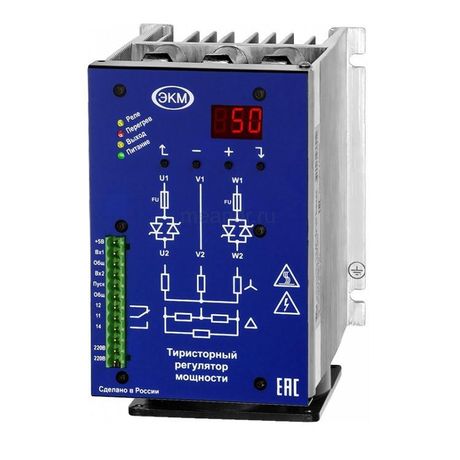 Регулятор тиристорный 2ф ТРМ-2М-100-RS485 Меандр A8302-16936649