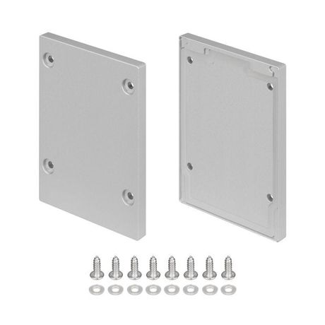 Заглушка IP-LINE-5475 SILVER глухая (ARL, Металл) Arlight 055284