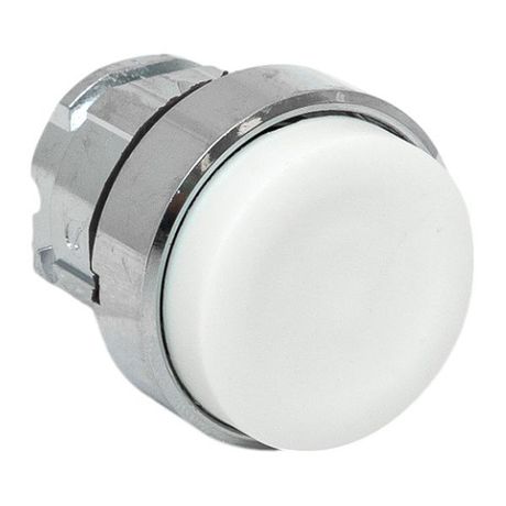 Исполнительный механизм кнопки XB4 белый выпирающая возвратный без фиксации, подсветки IP65 - XB4BL-W-65 EKF