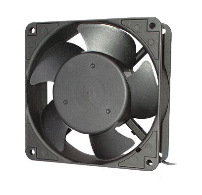 Вентилятор KL-FAN-120x120x38-AC220-B28 120x120x38mm, 230 V, тихий 28dB, подшипник, разъем под кабель серии KL-FCRD | 230304 Hyperline
