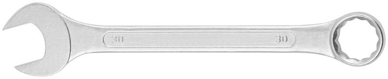 Ключ комбинированный ''Хард'', хромированное покрытие 30 мм - 63160 РОС