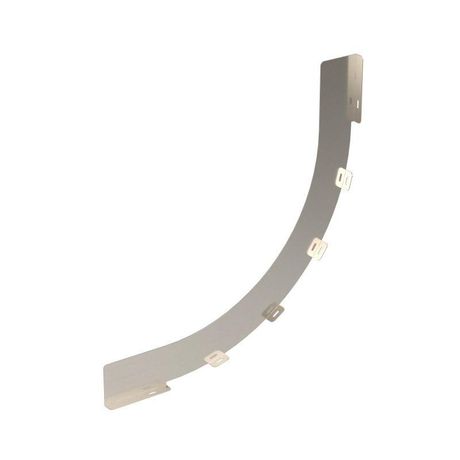 Перегородка SEP для вертикального внутреннего угла 90° H80, R600, в комплекте с крепежными элементами необходимыми монтажа - USC90860K ДКС