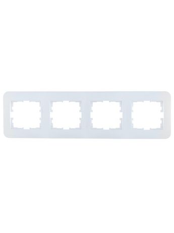 Рамка 4-м ASTI горизонт. бел. LEZARD 7081-0200-149