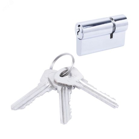 Механизм цилиндровый для накладных замков АЛЛЮР ЗН1-43 хром - 11689 ПТК