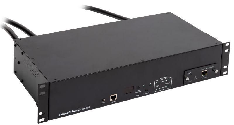 Переключатель автоматический ATS 19дюйм 2U 32А без разъемов ITK ATS-32-2U-0 IEK