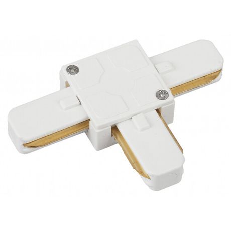 Коннектор для однофазного шинопровода Т-образный белый TR7-C 2W T WH - Б0032178 ЭРА