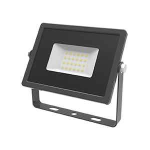 Прожектор светодиодный ДО 20 Вт 2100 лм 6500К AC 220В Серый IP65 102х28х125мм матированное закаленное стекло Qplus Gauss - 690511320