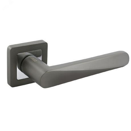 Ручка на круглой накладке (комплект), АЛЛЮР АРТ УМА MBN (2740) графит - 12616 ПТК