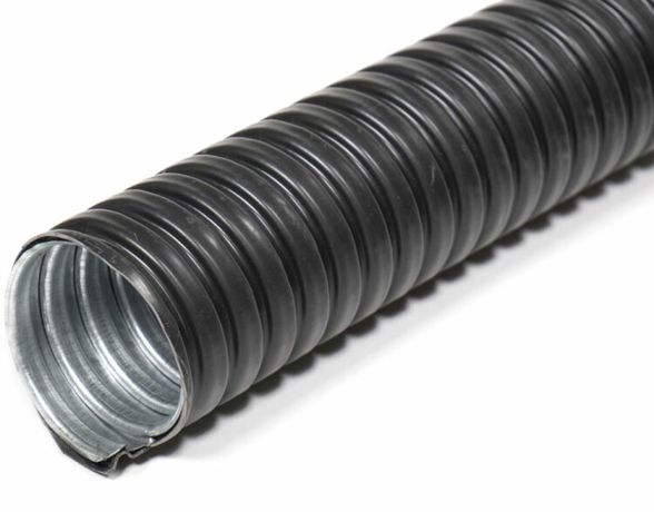 НГ 60 черный (15 м/уп.) | zeta42228 ЗЭТАРУС (Завод электротехнической арматуры) Металлорукав в ПВХ изоляции МРПИ