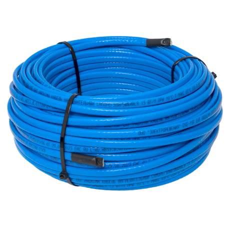 Кабель нагревательный саморегулирующийся DSE-15F (15 Вт/м) 200 м, фторполимер |DSE-15F-200|EKF