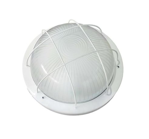 Светильник НПП 03-100-1102 Круг промышленный накладной матов. рассеив. решетка Владасвет 11670 СТЗ