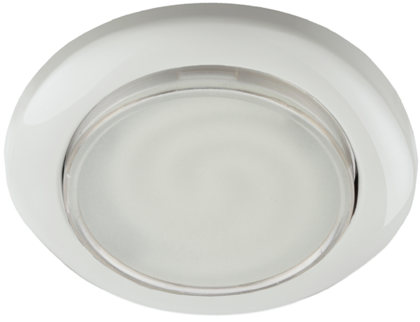 Светильник встраиваемый KL35 WH-10 /1 под лампу Gx53 220V 13W белый (упаковка 10 шт) (10/100/2400) ЭРА - Б0048950