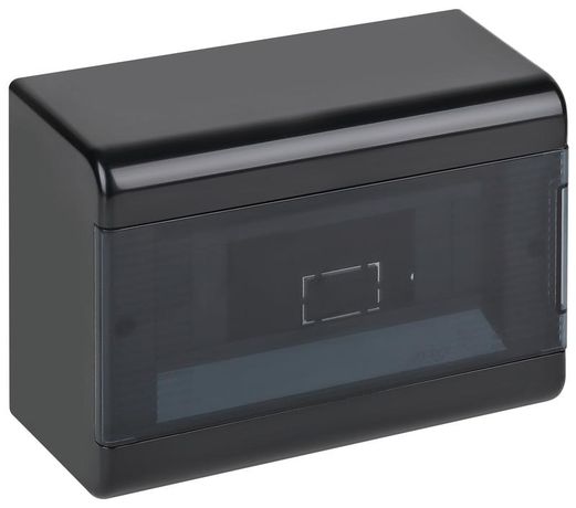 Щиток ОП Тусо 9мод. с двер. 222х160х93мм черн. Ruvinil 68029Ч TYCO