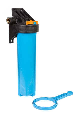 Корпус для картриджного фильтра 1МС20' Т синий - 9061 ДЖИЛЕКС