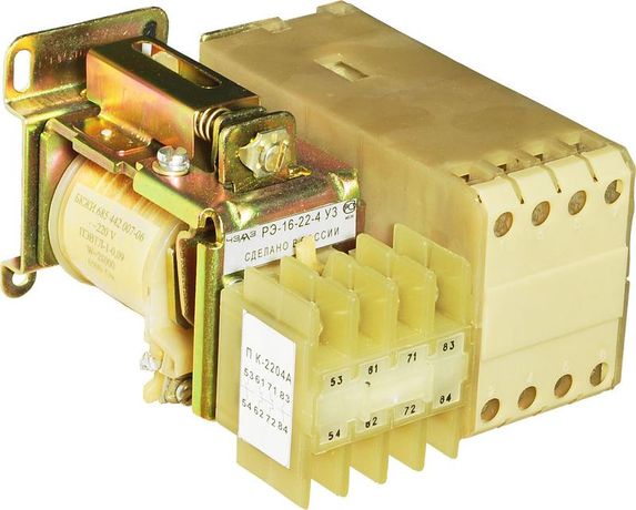 Реле промежуточное РЭ-16-22-4 220В AC ЧЭАЗ A8119-77964354