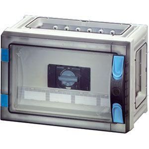 Корпус пластиковый 180х270х186 ручное запирание сер. с прозр. дверью FP 5102 HENSEL 68000030