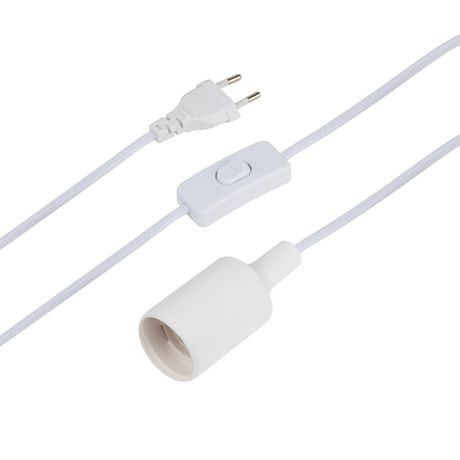 Светильник для растений FITO-Holder E27 3м с проводом и выключателем фитоламп цоколем Е27 | Б0061585 ЭРА