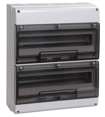 Корпус ОП КМПн-32 Krepta 7 32мод. IP66 пластик. IEK MKP73-N-32-66