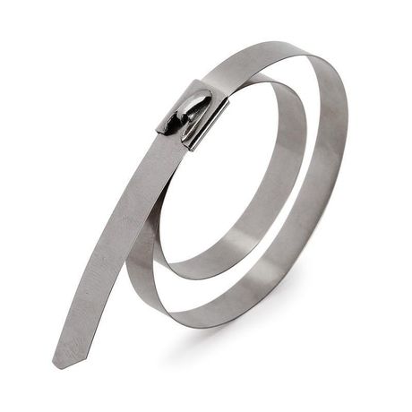 Стяжка стальная СКС-2 (304) 12х1600 | 103074 Fortisflex КВТ