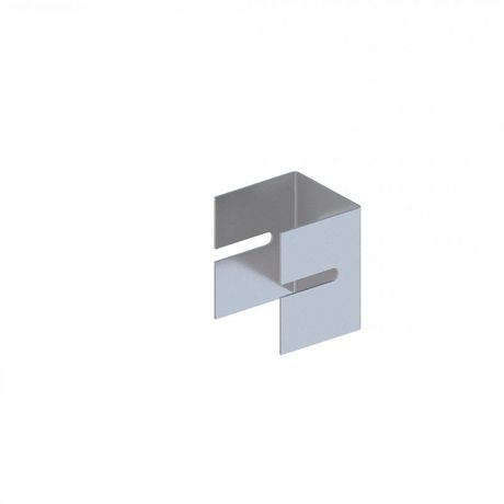 Заглушка для лотка 50х50 сталь 1мм ЛМс-ЗГ цУТ1.5 СОЭМИ Н0121560321