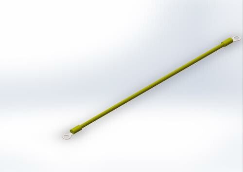 Заземляющий проводник универсальный 6х200мм, 060062 | ЗПУ 6х200 Ostec