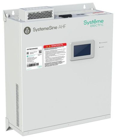 Активный фильтр гармоник 50А, 400В, IP20, навесной модуль, ЖК | AHFM050W4D20 SE APC