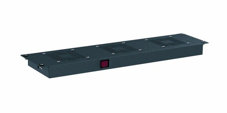 Потолочный модуль 3 вентилятора для крыши 800 RAL9005 | R5VSIT8003FB DKC ДКС