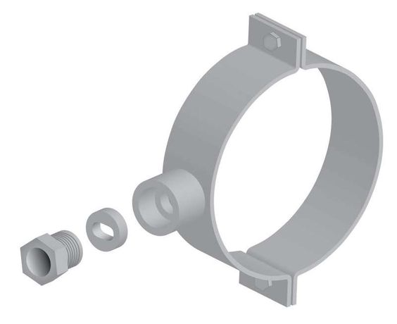 Хомут для ввода кабеля в трубу d=150 мм ТС.12.002 | 2185004 ССТ 8R0000002670