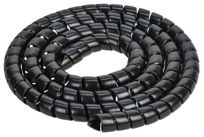 Спираль монтажная СПГ-25 черная (2м/упак) | USWB1-25-02-K02 IEK