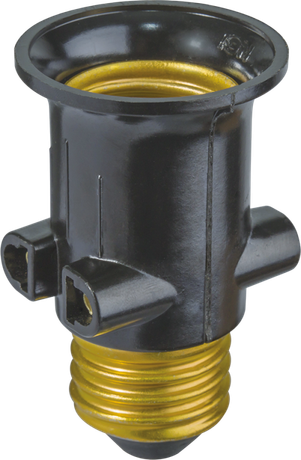 Патрон электрический NLA-E27-S-E27 переходник Е27 на розет и Е2 | 71695 Navigator 20012