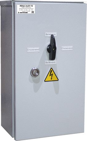 Ящик с пакетным выключателем и разъемом Электротехник ET054330