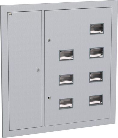 Корпус металлический ЩЭ-7-Э 36 IP31 (слабот. отсек слева) LIGHT IEK - IND-MKM43-07-31-E-L