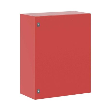 Корпус сварной навесной ST с М/П ВхШхГ 1000 х 800 400 мм RAL3020 красный |R5ST1084-RAL3020 | DKC ДКС