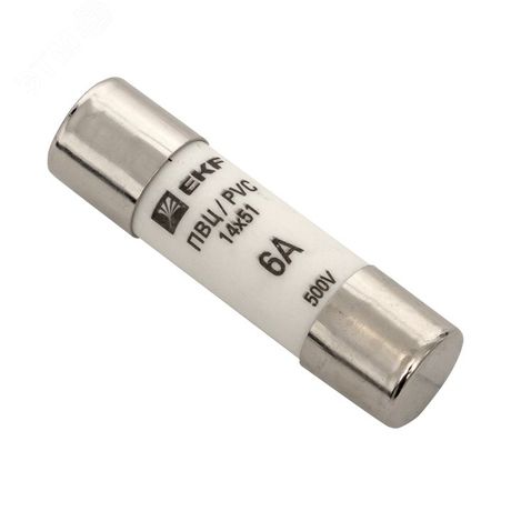 Плавкая вставка цилиндрическая ПВЦ (14х51) 6А EKF PROxima | pvc-14x51-6