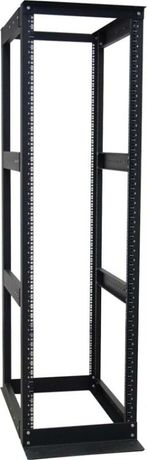 Стойка открытая ORV2A-3068-RAL9005 19-дюй.(19"),30U,высота 1485мм,двухрамная,ш. 550мм,гл. регулируется 600-800мм,черн.(RAL 9005) | 34461 Hyperline
