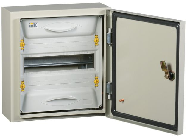 Корпус металлический ЩРн-12з-1 (ВхШхГ) 329х310х135мм У2 IP54 PRO | MKM16-N-12-54-ZU IEK