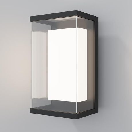 Светильник настенный (бра) Outdoor Baker Street IP 65 LED 10W 3000 K Черный - O021WL-L10B4K Maytoni
