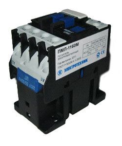 Пускатель электромагнитный ПМЛ-1160М УХЛ4 Б, 220В/50Гц, 1з, 10А, нереверсивный, без реле, IP20 - ET508594 Электротехник