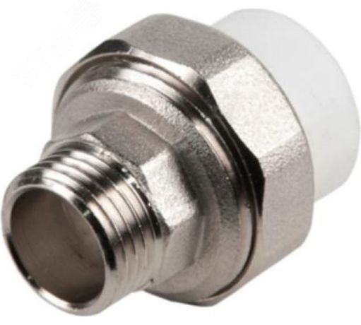 Муфта разъемная 32x1/2' НР полипропиленовая PPR американка, белая - 10156215 VALFEX 00000016178