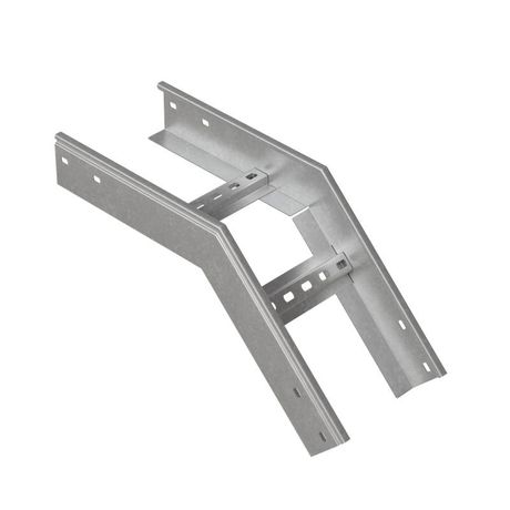 Угол лестничный вертикальный внешний 45 гр. 80х500х1,5 мм INOX304 N | LVL45-80-500-1.5 КМ - профиль КМ-Профиль LO40303