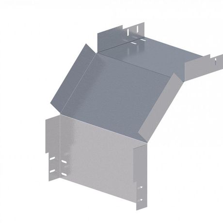 Лоток монтажный угловой 90град. вниз 500х50 сталь 1мм ЛУ90Н.500.50.454.1.1 СОЭМИ Н0121330327