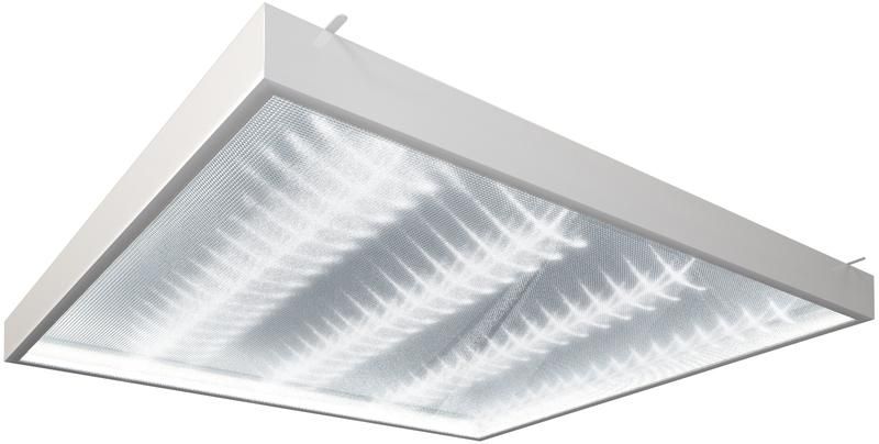 Светильник светодиодный ДВО-40,2W IP20 4960Лм 4000К КСС Г (ОФИСНЫЙ TL-Office 40 GR 588x588 PRS 840) - УТ000012868 Технологии света