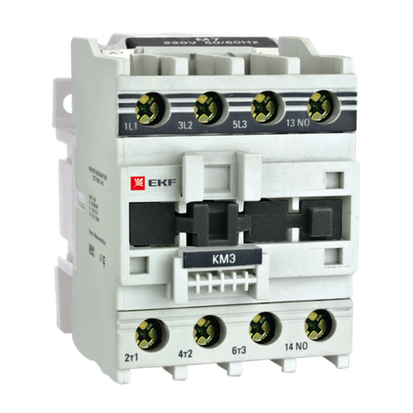 Контактор малогабаритный КМЭ 25А 380В 1NC EKF PROxima | ctr-s-25-380-nc